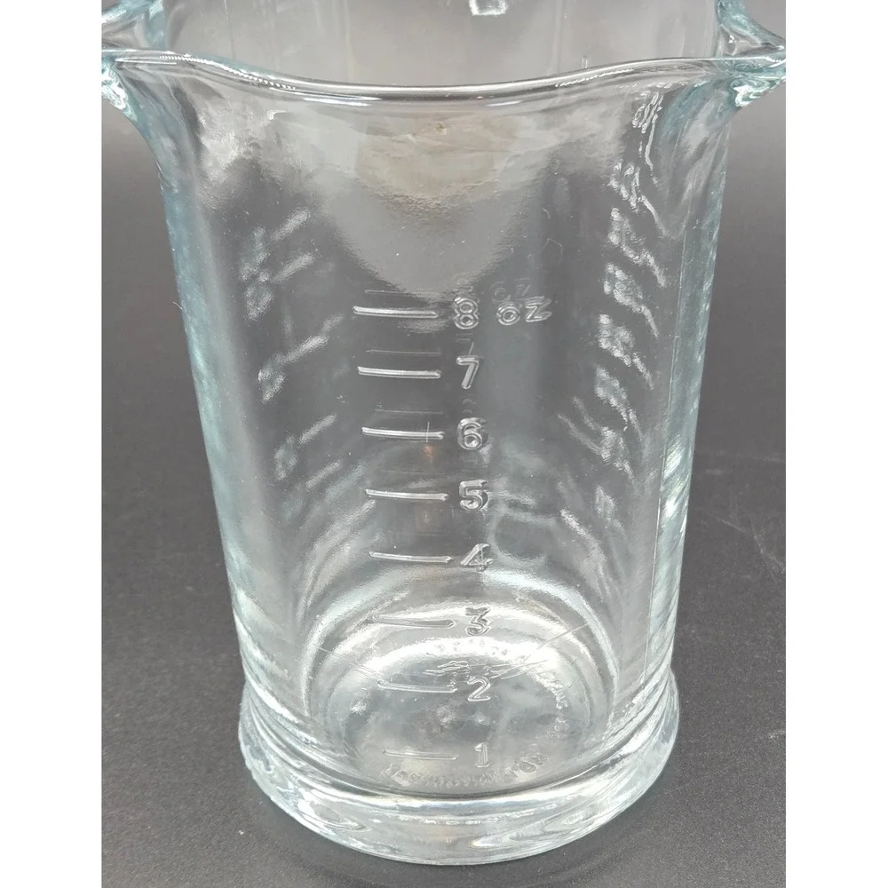 Anchor Hocking 8 Ounce 1 Cup Triple Pour Glass Measuring Cup Clear Made in USA